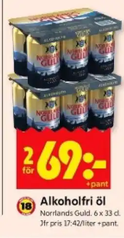 ICA Supermarket ALKOHOLFRI ÖL erbjuda
