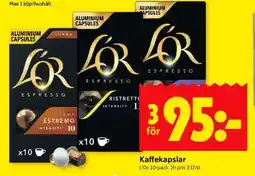 ICA Supermarket Kaffekapslar L'or erbjuda