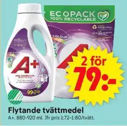 ICA Supermarket FLYTANDE TVÄTTMEDEL erbjuda