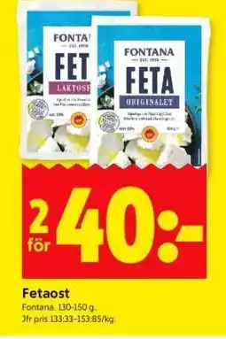 ICA Supermarket Fetaost erbjuda