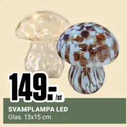 ÖoB Svamplampa Led erbjuda