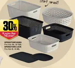 ÖoB Openstore korg erbjuda