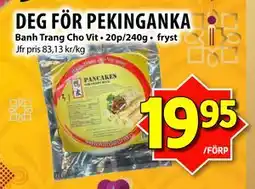 Matvärlden Tensta DEG FÖR PEKINGANKA, SEK 19.95 erbjuda