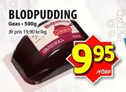 Matvärlden Tensta BLODPUDDING, SEK 9.95 erbjuda