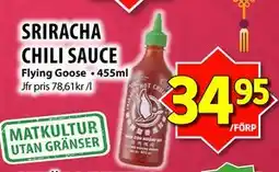 Matvärlden Tensta SRIRACHA CHILI SAUCE, SEK 34.95 erbjuda