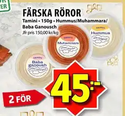 Matvärlden Tensta FÄRSKA RÖROR, SEK 45 erbjuda