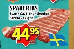 Matvärlden Tensta SPARERIBS, SEK 44.95 erbjuda