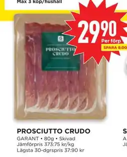 Willys PROSCIUTTO CRUDO, SEK 29.9 erbjuda