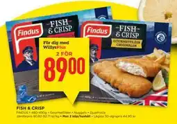 Willys FISH & CRISP, Medlemspris erbjuda