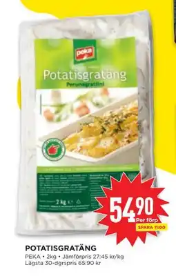 Willys POTATISGRATÄNG, SEK 54.9 erbjuda