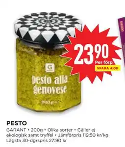 Willys PESTO, SEK 23.9 erbjuda