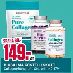 ÖoB BIOSALMA KOSTTILLSKOTT, SEK 149 erbjuda