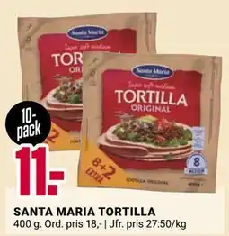 ÖoB SANTA MARIA TORTILLA, SEK 11 erbjuda
