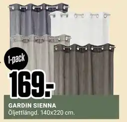 ÖoB GARDIN SIENNA, SEK 169 erbjuda