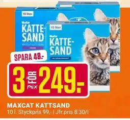 ÖoB MAXCAT KATTSAND, SEK 3249 erbjuda