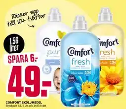 ÖoB COMFORT SKÖLJMEDEL, SEK 49 erbjuda