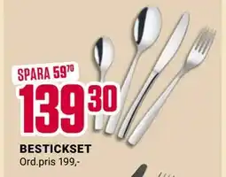 ÖoB BESTICKSET, SEK 139.3 erbjuda