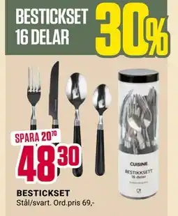 ÖoB BESTICKSET, SEK 48.3 erbjuda