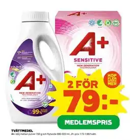 Coop Daglivs TVÄTTMEDEL, Medlemspris erbjuda