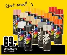 ÖoB SPRAYFÄRG, SEK 69 erbjuda