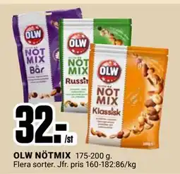 ÖoB OLW NÖTMIX, SEK 32 erbjuda