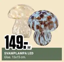 ÖoB SVAMPLAMPA LED, SEK 149 erbjuda