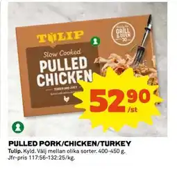 Coop Daglivs PULLED PORK/CHICKEN/TURKEY, SEK 52.9 erbjuda