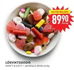 Willys Hemma LÖSVIKTSGODIS, SEK 89.9 erbjuda