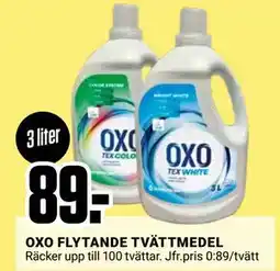ÖoB OXO FLYTANDE TVÄTTMEDEL, SEK 89 erbjuda