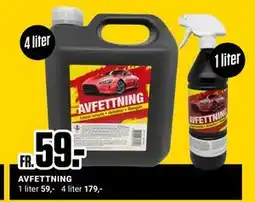 ÖoB AVFETTNING erbjuda