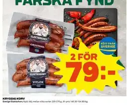 Coop Daglivs KRYDDIG KORV, SEK 79 erbjuda