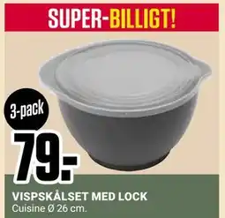 ÖoB VISPSKÅLSET MED LOCK, SEK 79 erbjuda