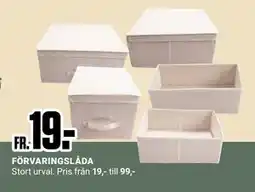 ÖoB FÖRVARINGSLÅDA erbjuda