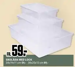 ÖoB SKOLÅDA MED LOCK erbjuda