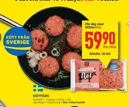 Willys Hemma NÖTFÄRS, Medlemspris erbjuda