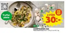 Coop Daglivs CHAMPINJONER I ASK, SEK 30 erbjuda