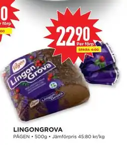 Willys Hemma LINGONGROVA, SEK 22.9 erbjuda