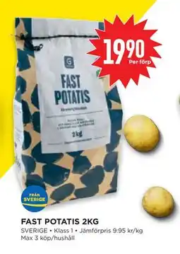 Willys Hemma FAST POTATIS 2KG, SEK 19.9 erbjuda