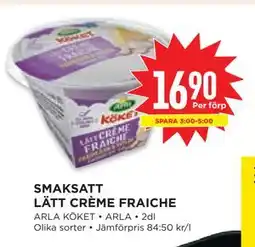 Willys Hemma SMAKSATT LÄTT CRÈME FRAICHE, SEK 16.9 erbjuda
