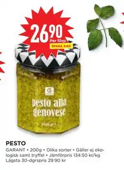 Willys Hemma PESTO, SEK 26.9 erbjuda