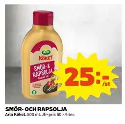 Coop Daglivs SMÖR- OCH RAPSOLJA, SEK 25 erbjuda
