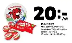 Coop Daglivs MJUKOST, SEK 20 erbjuda
