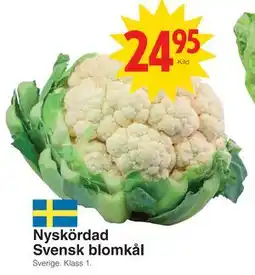 Matöppet Nyskördad Svensk blomkål, SEK 24.95 erbjuda