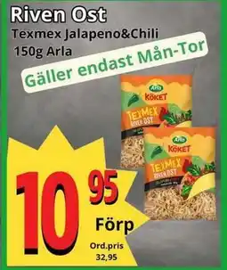 Supergrossen Riven Ost, SEK 10.95 erbjuda