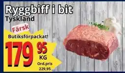 Supergrossen Ryggbiff i bit, SEK 179.95 erbjuda