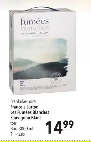 Citti Francois Lurton Les Fumées Blanches Sauvignon Blanc, EUR 14.99 erbjuda