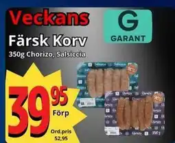 Supergrossen Färsk Korv, SEK 39.95 erbjuda
