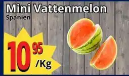 Supergrossen Mini Vattenmelon, SEK 10.95 erbjuda
