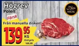 Supergrossen Högrev, SEK 139.95 erbjuda
