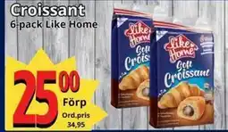 Supergrossen Croissant, SEK 25 erbjuda